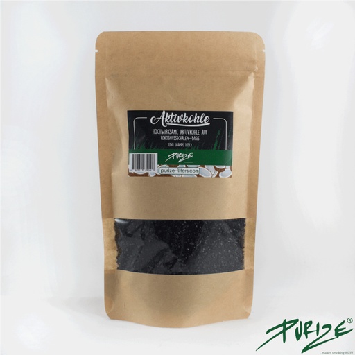 PURIZE Aktivkohle aus Kokos – 150 g