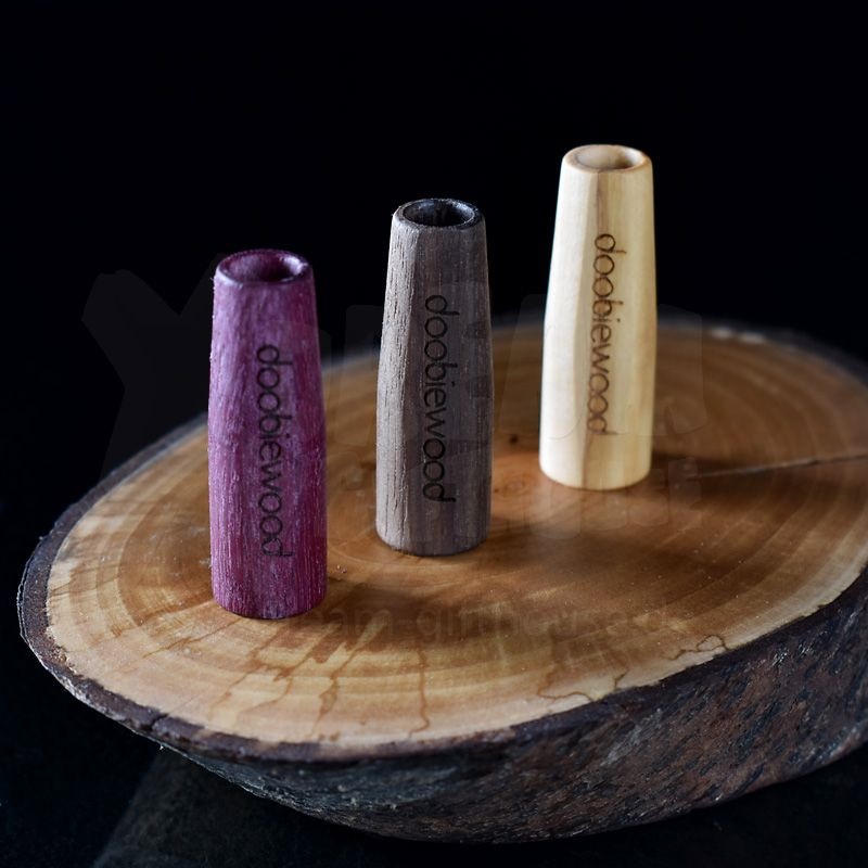 PURIZE doobiewood Holzadapter XTRA Slim – Amaranth