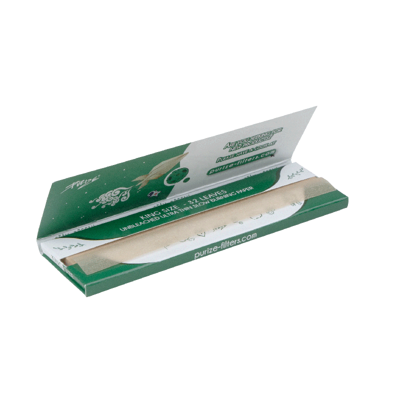 PURIZE Papers Brown King Size Slim – 32 Blatt