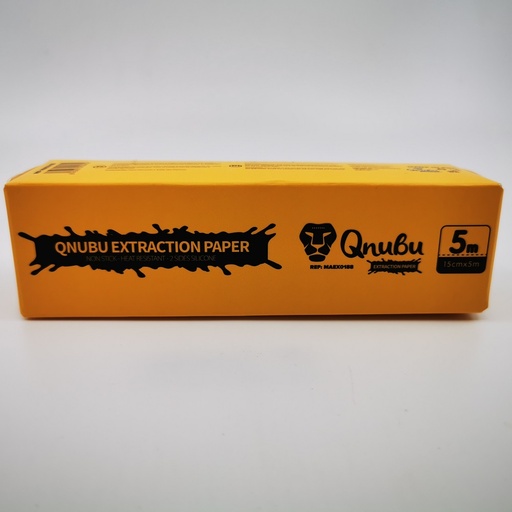 QNUBU Extraktionspapier silikonbeschichtet 15 cm – 5 m