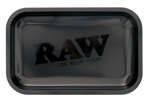 RAW Rolling Tray Black Matte Small
