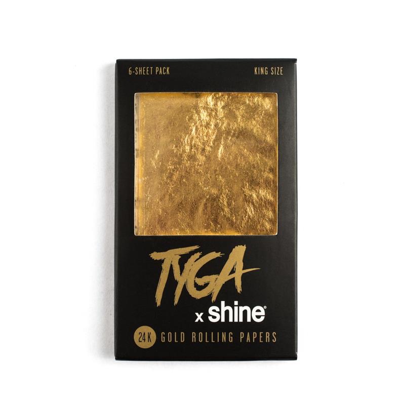 SHINE - Gold Paper - Tyga x Shine King Size 6-Sheet Pack