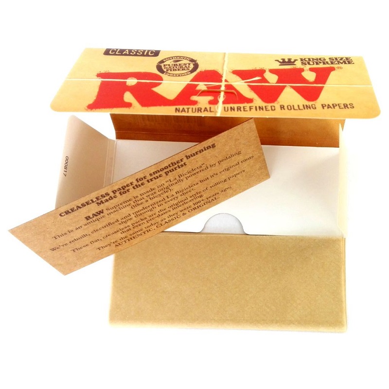 RAW Papers Classic Supreme King Size – 40 Blatt