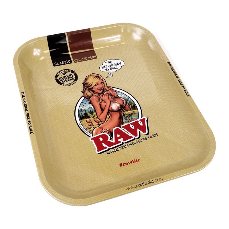 RAW Rolling Tray RAW Girl Large