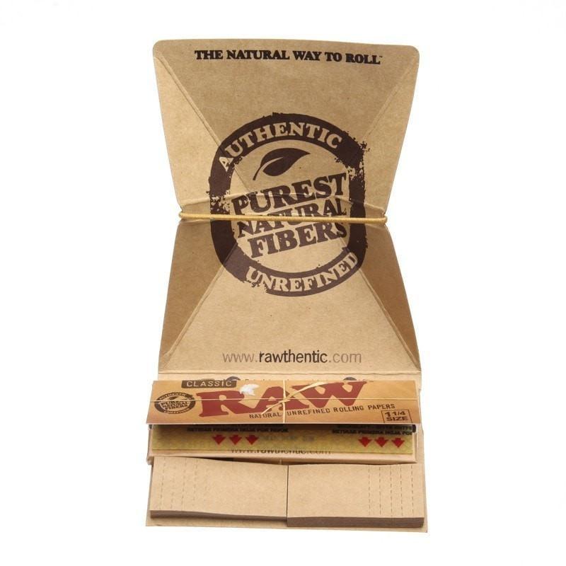 RAW Papers Classic Artesano King Size Slim mit Tips und Tray – 32 Blatt
