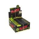 RAW Papers Black Organic Hemp King Size Slim – 32 Blatt