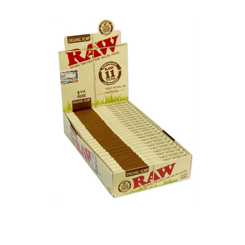 RAW Papers Organic Hemp 1 1/4 – 50 Blatt