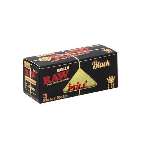 RAW Rolls Black – 3 m