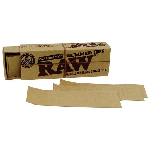 RAW - Gummed Tips - Perforiert
