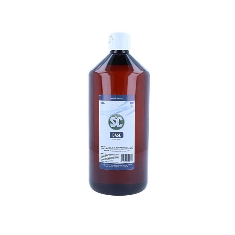 SC Base - 20% PG / 80 %VG - 1000 ml nikotinfreie Base