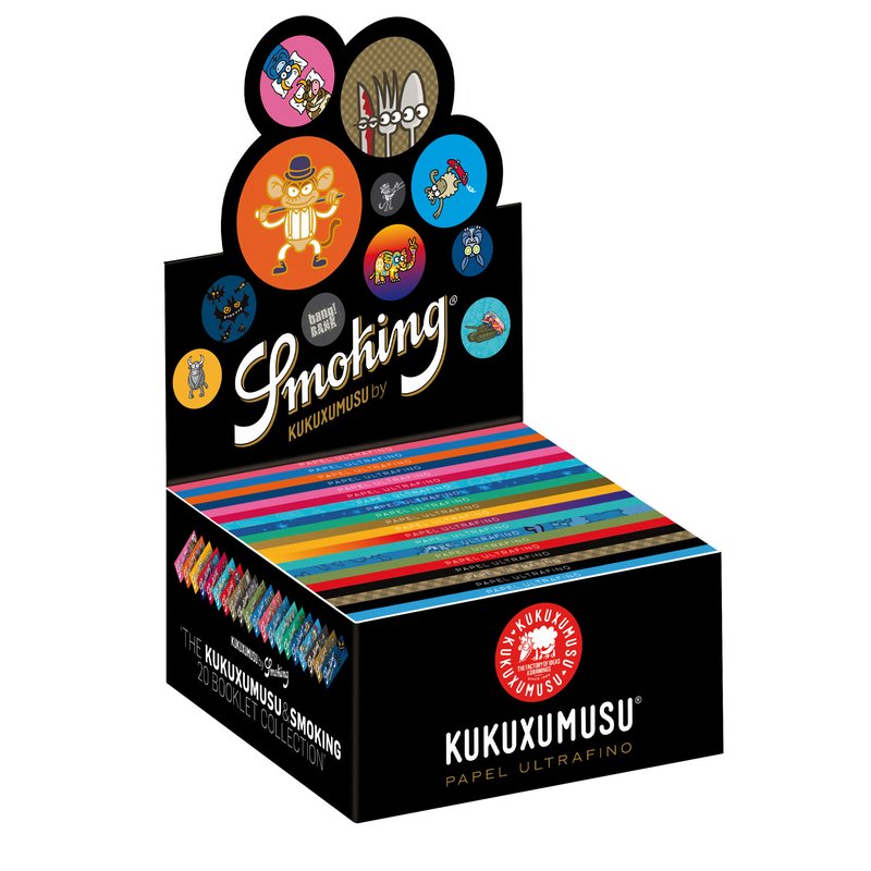 Smoking Papers Kukuxumusu King Size Slim – 33 Blatt