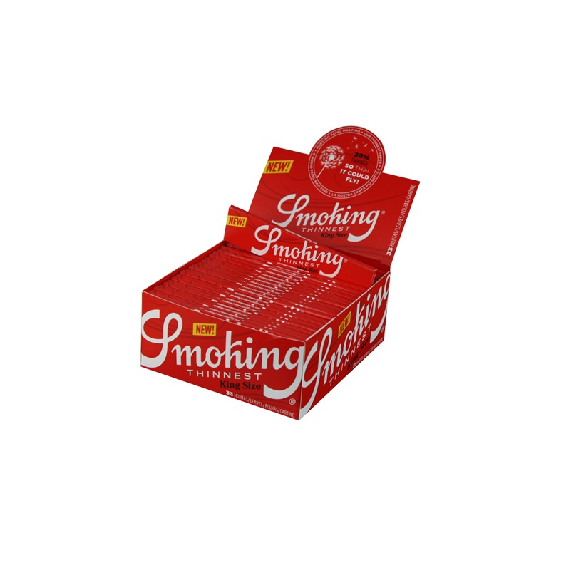 Smoking Papers Thinnest King Size Slim – 33 Blatt