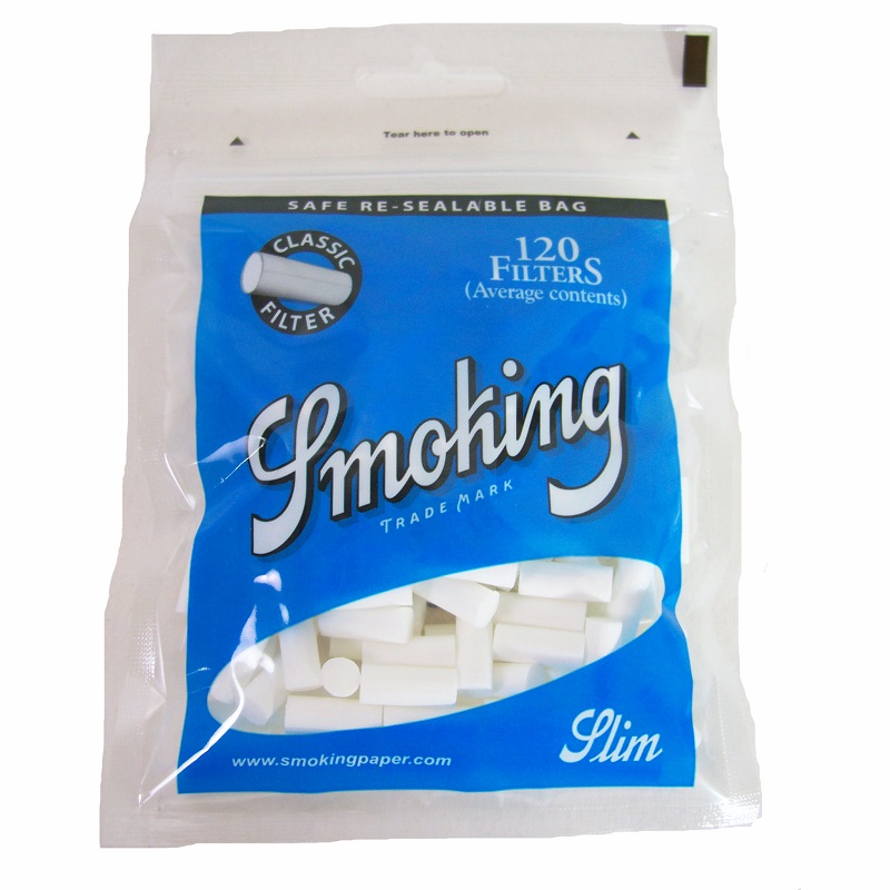 SMOKING Slim Filters, 120Stück, Ø: 6mm