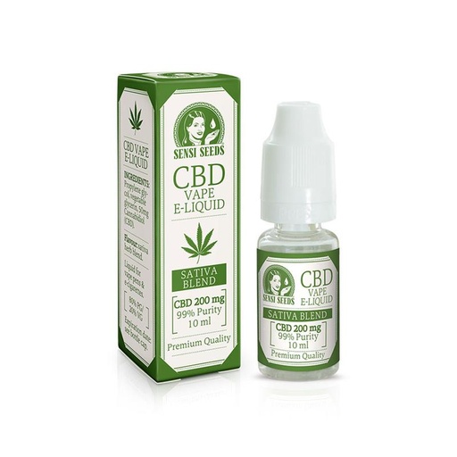Sensi Seeds CBD Liquid | 10ml CBD E-Liquid, 200mg CBD