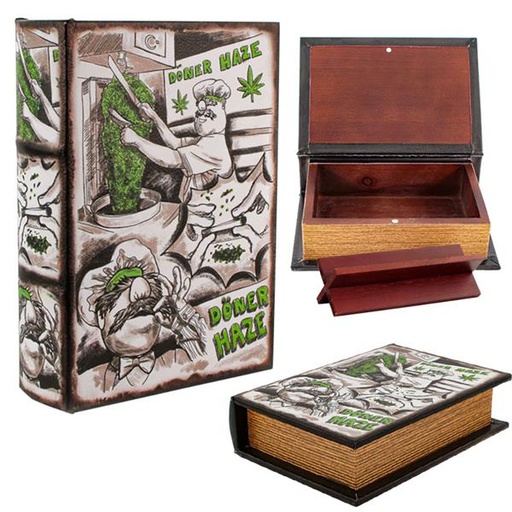 Buchversteck Stash Book Döner Haze