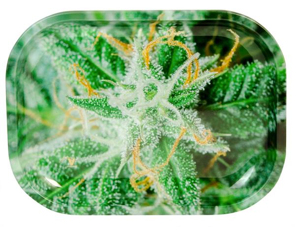 Dreh-Tablett - Rolling Tray, MINI, "Buds AK-47"