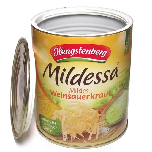 Versteckdose Mildessa Sauerkraut – 800 g