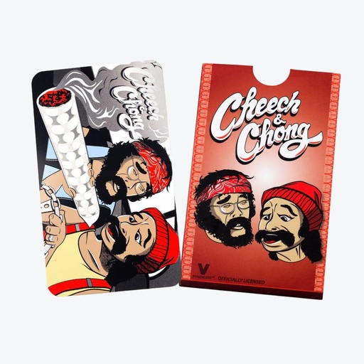 V-Syndicate Grinder Card Cheech & Chong Edelstahl – Quarter Pounder