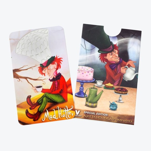 V-Syndicate Grinder Card Alice Edelstahl – Mad Hatter