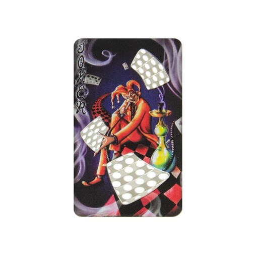 V-Syndicate Grinder Card Royal Highness Edelstahl – Joker