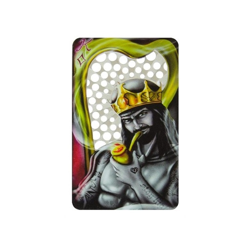 V-Syndicate Grinder Card Royal Highness Edelstahl – King