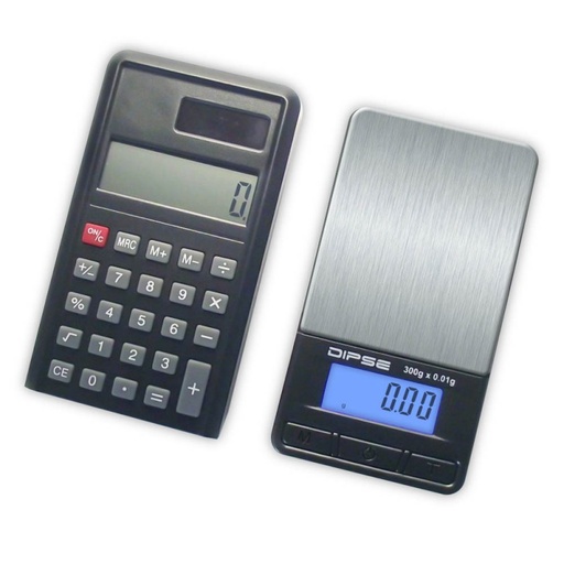 Dipse Taschenwaage CA-Serie mit Taschenrechner – 300 g / 0,01 g