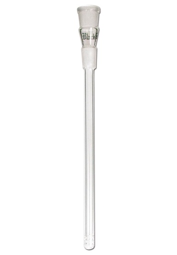 Black Leaf Chillum mit Lochdiffusor Glas – NS 14,5