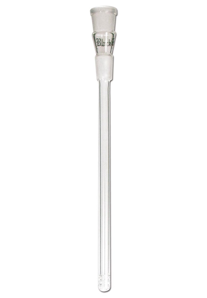 Black Leaf Chillum mit Lochdiffusor Glas – NS 14,5