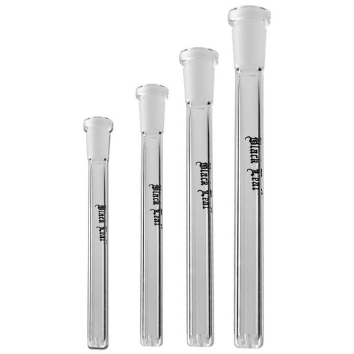 Black Leaf Chillum mit Vortex-Diffusor Glas – NS 18,8 auf 14,5