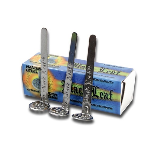 Black Leaf Hängesieb Edelstahl – 3 Stück