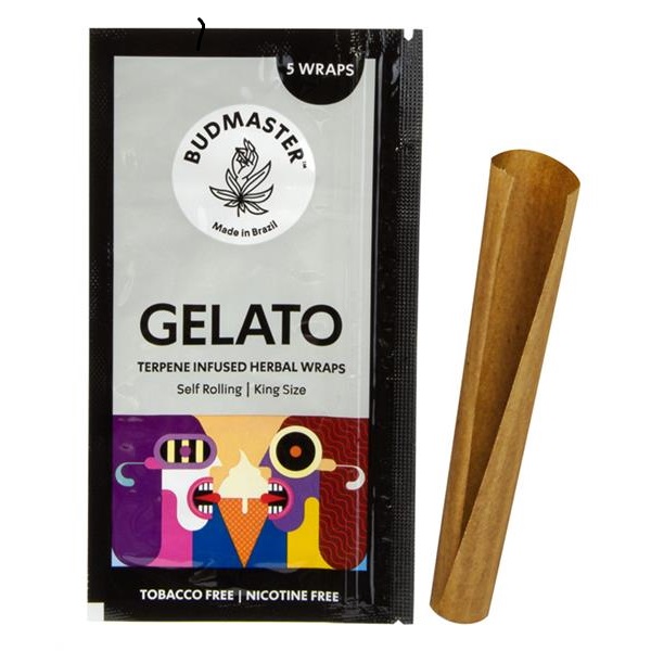 Budmaster Blunts King Size mit Terpenen – 5 Stück