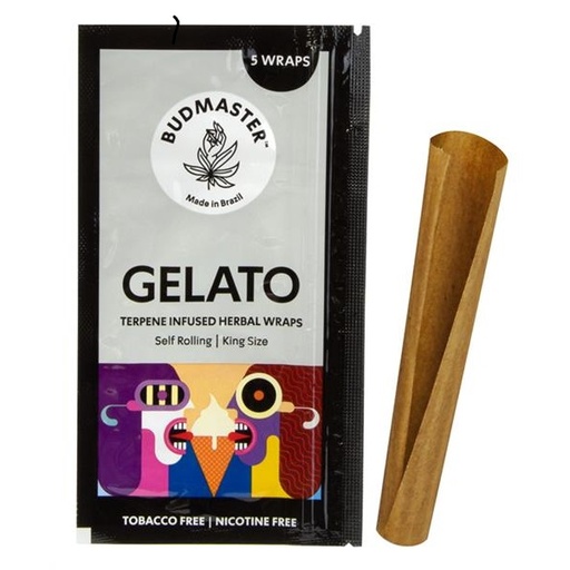 Budmaster Blunts King Size mit Terpenen – 5 Stück