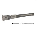 Bam Bam Bhole Chillum mit Schlitzdiffusor Glas – NS 18,8