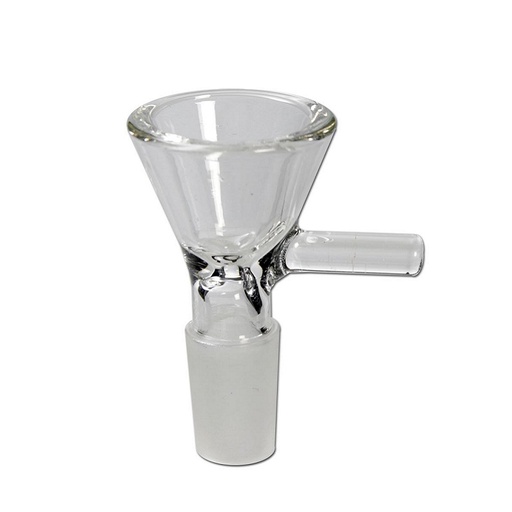 Black Leaf Kopf Glas mit Henkel – NS 14,5