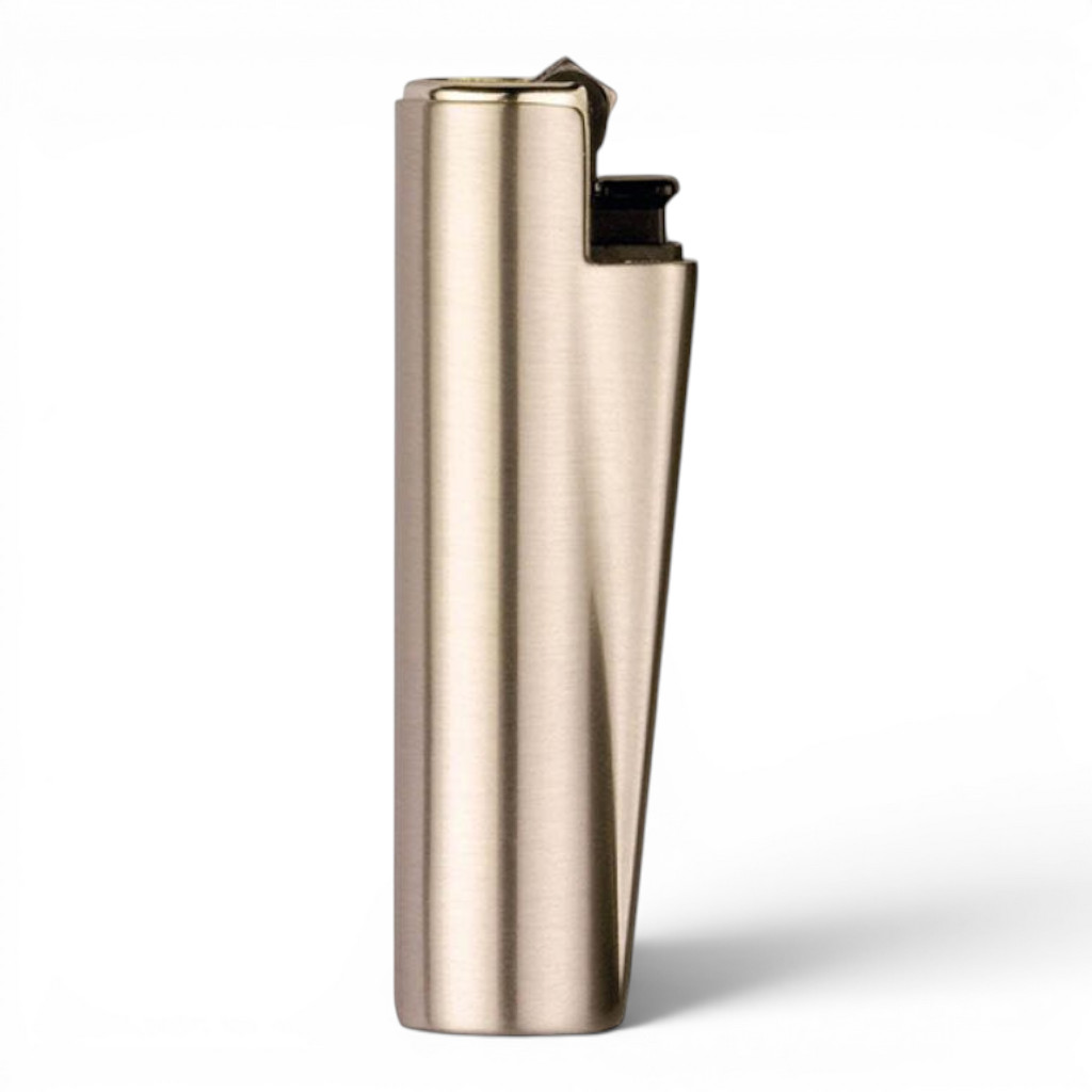 Clipper Feuerzeug Covers Metal Micro Silber