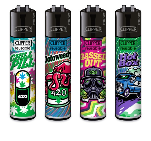 Clipper Feuerzeug Classic Large 420 Mix #6