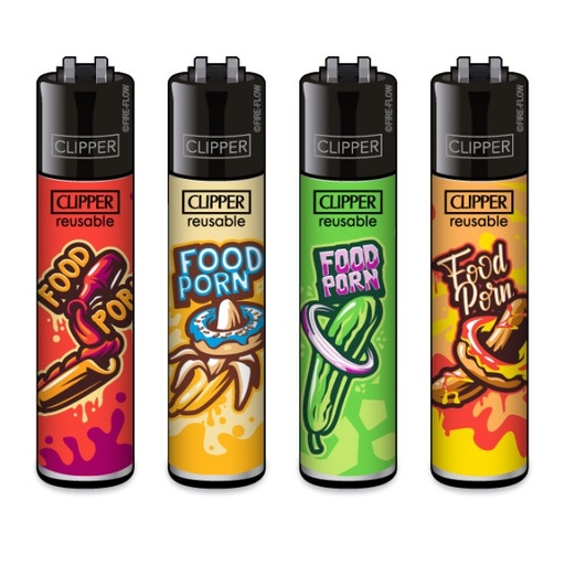 Clipper Feuerzeug Classic Large Food Porn