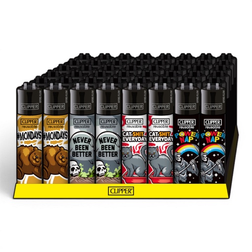Clipper Feuerzeug Classic Large Mix Slogan #5