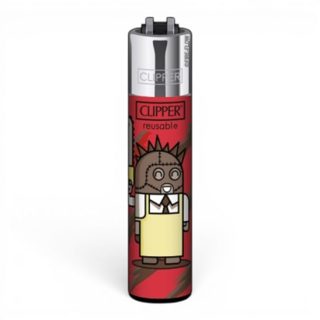 Clipper Feuerzeug Classic Large Terror Pixel