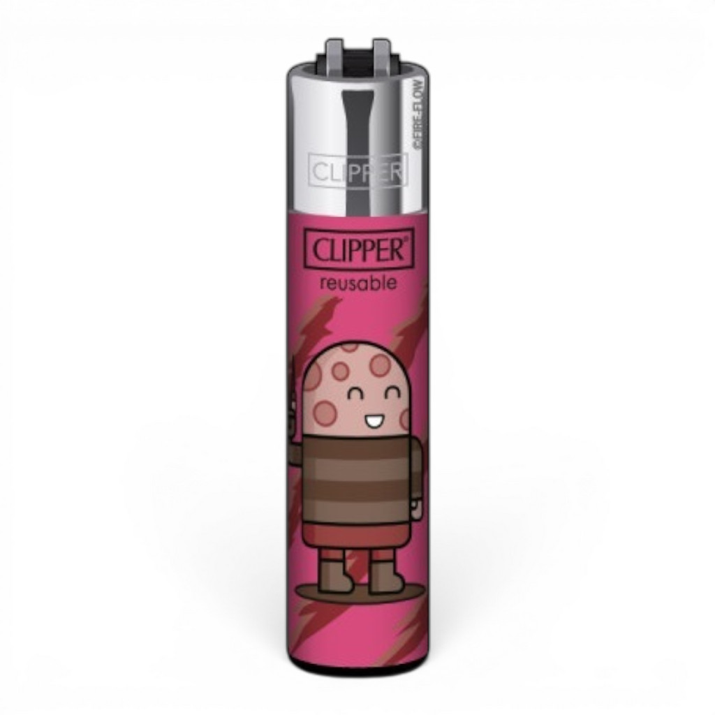 Clipper Feuerzeug Classic Large Terror Pixel