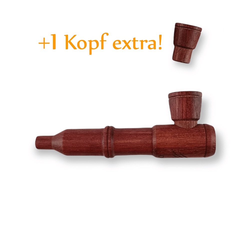 Calumet Holzpfeife Mini Rocket 3-teilig