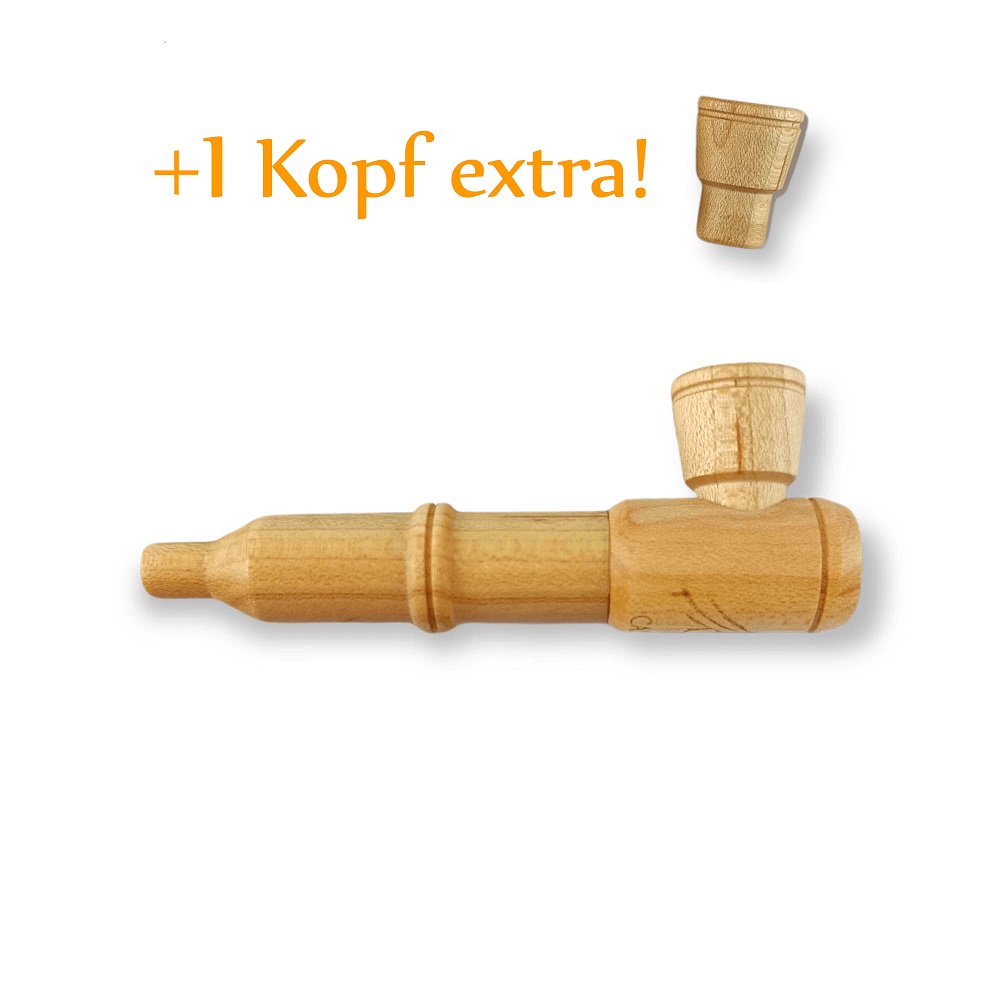 Calumet Holzpfeife Mini Rocket 3-teilig