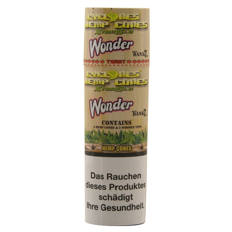 Cyclones Hemp Cones Xtra mit Dank 7 Tip – 2 Stück