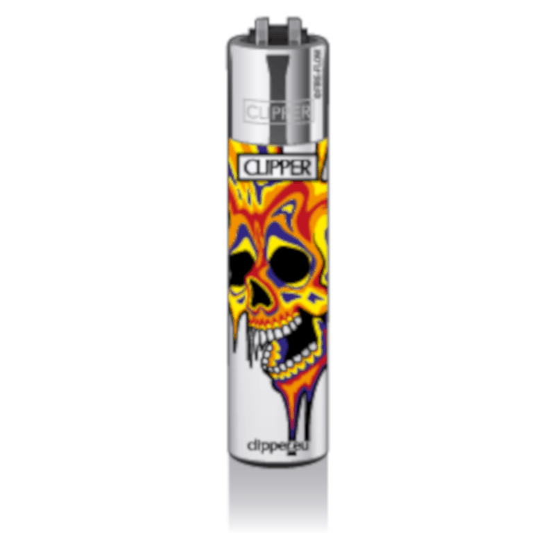 CLIPPER - Feuerzeug | Melting Skulls