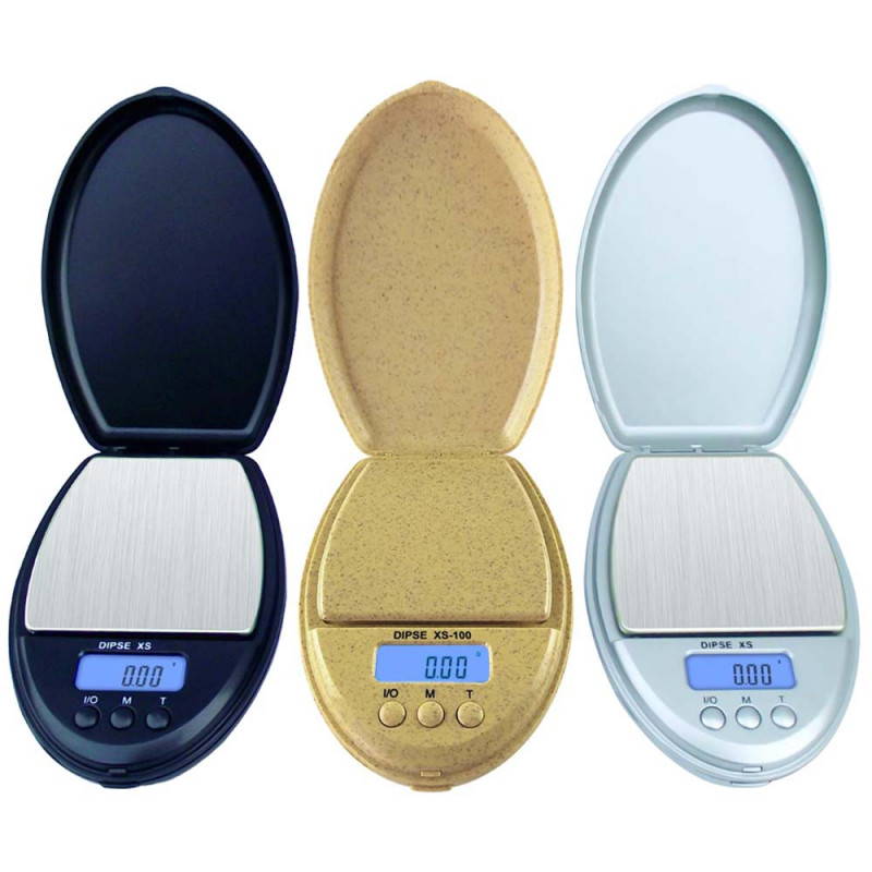 Dipse Taschenwaage XS-Serie Ei-Format – 100 g / 0,01 g