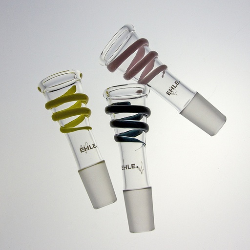 EHLE Turbokopf Glas mit Spirale – NS 18,8