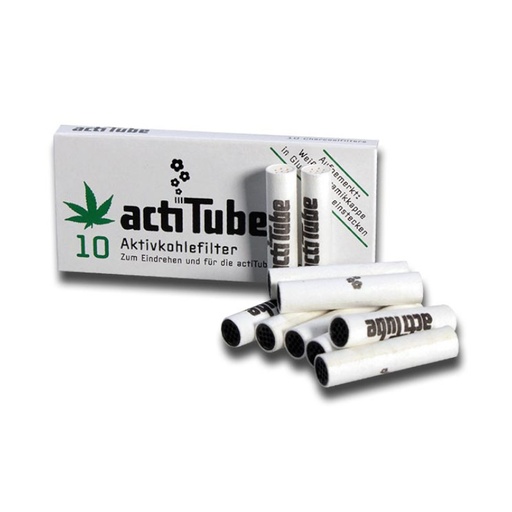 actiTube - REGULAR - 10 Aktivkohlefilter
