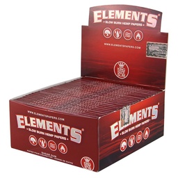 Elements Papers Red King Size Slim – 33 Blatt