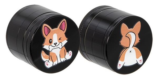 Grinder Dog Head & Butt Aluminium 4-teilig Ø 50 mm