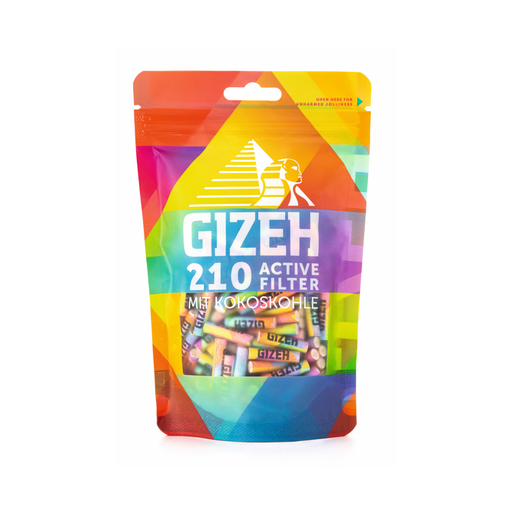 GIZEH RAINBOW Active Filter 6mm 210er